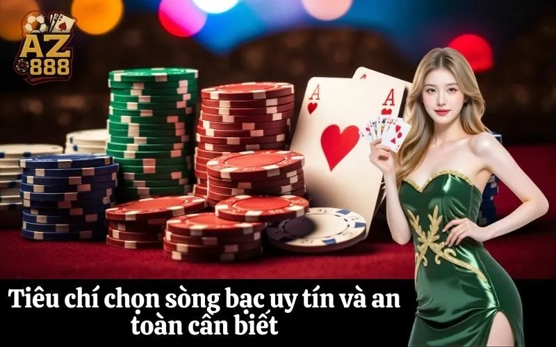 az888 Tiêu chí chọn sòng bạc uy tín và an toàn cần biết
